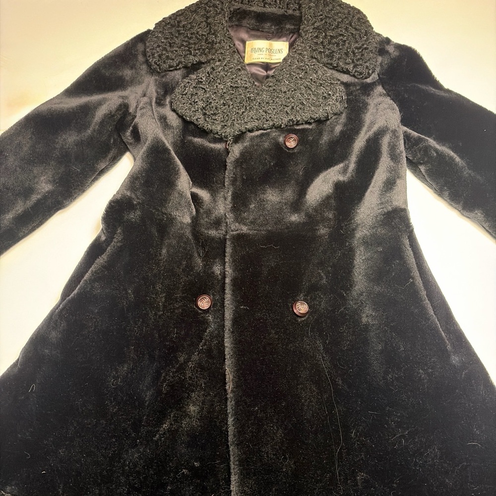 Vintage 1960s Irving Posluns coat jacket